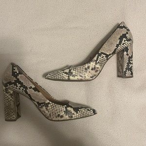 Banana Republic Snake Skin Heels